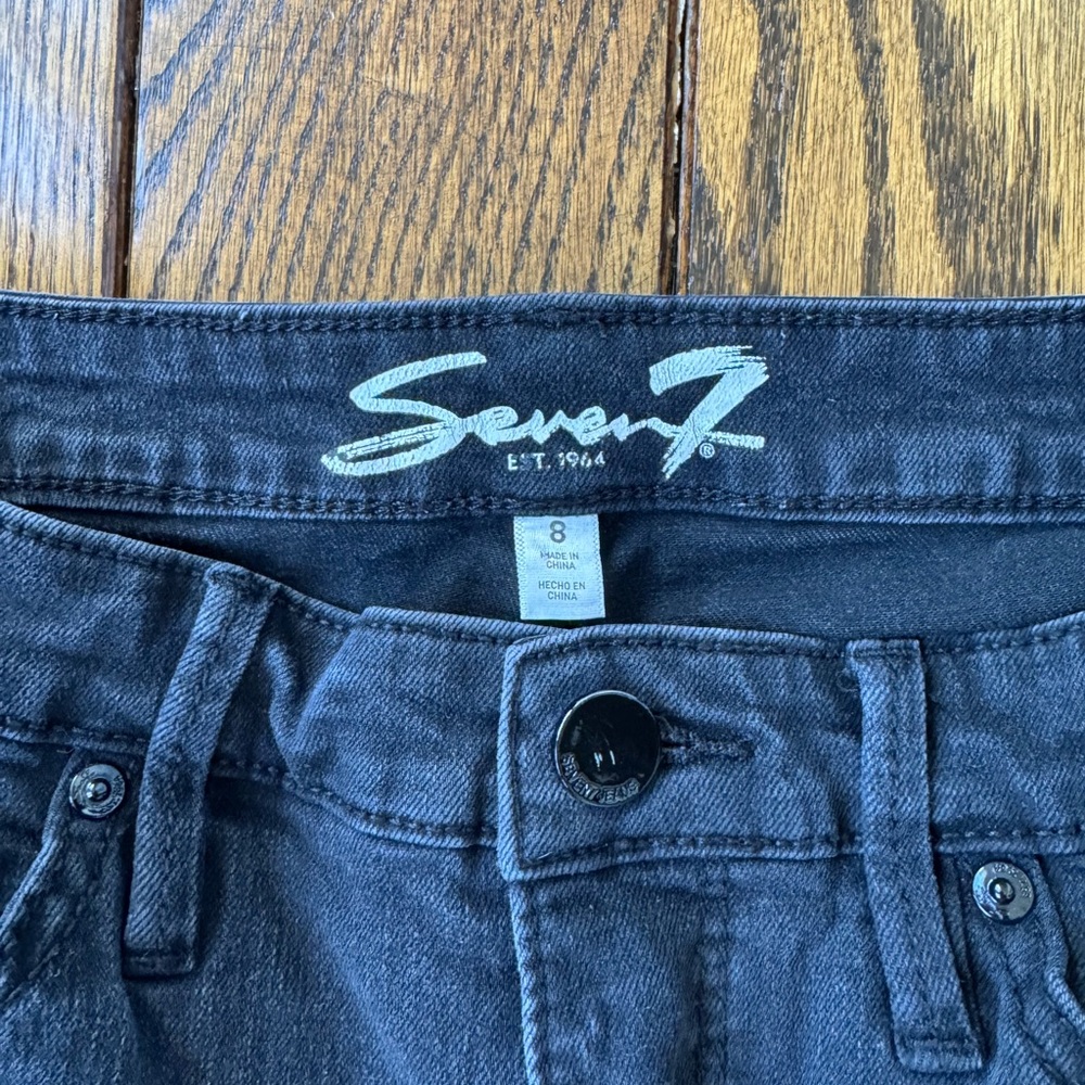 Seven7 Women's Black Skinny Jeans Size 8